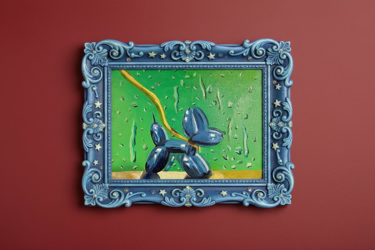 Balloon Dog Original Painting